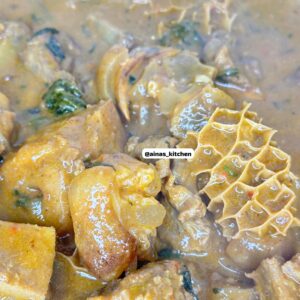 Tasty And Nutritious Ogbono Soup